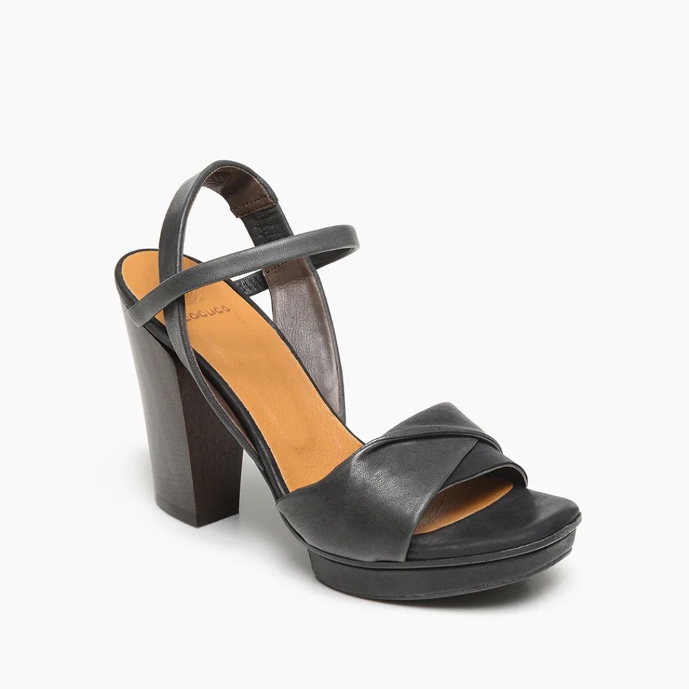 COCLICO Uli Black Heels Size 37 1/2